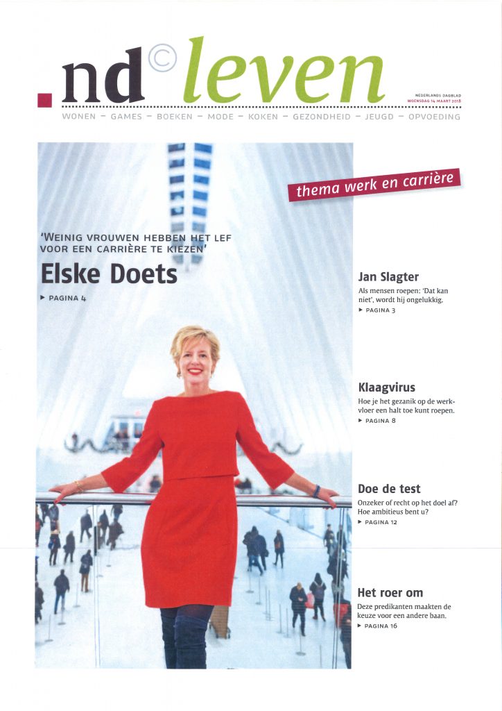 Elske in het Nederlands Dagblad - Elske Doets